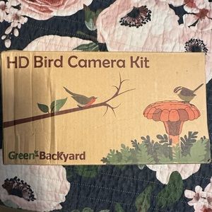 Never used bird house camera